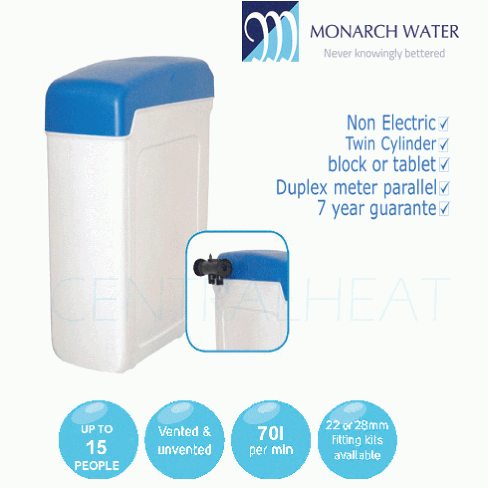 Monarch PlumbSoft Premio Non Electric Water Softener