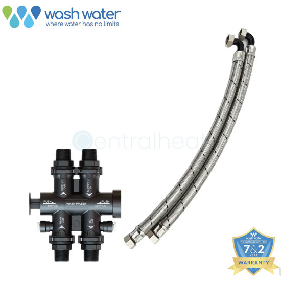 Wash Water Si160 SmartLine Water Softener Combi Pressurised Systems - Includes 22mm Kit